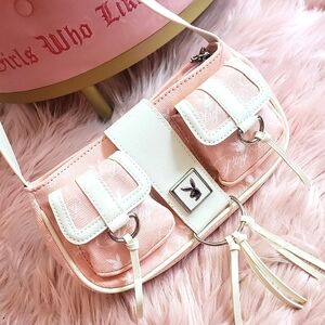 Playboy y2k Baguette Handbag
